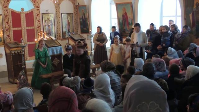 Рождественский утренник. фрагмент. 7 января 2014г. смотреть онлайн