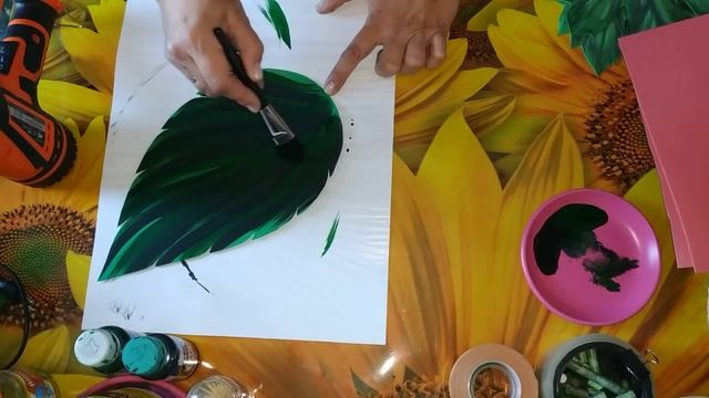 Очень эффектный листок из изолона!!!? смотреть онлайн