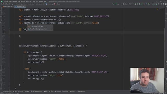 How to implement Dark mode(theme) Android studio | Kotlin смотреть онлайн