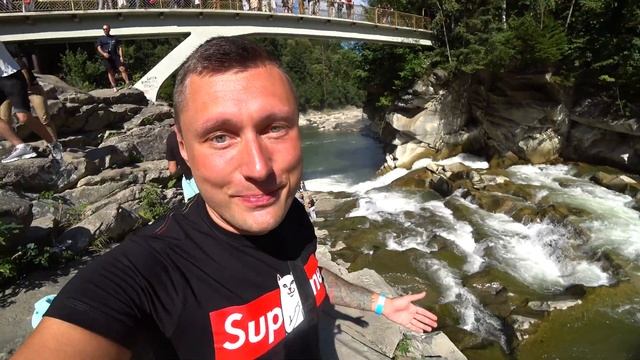 ЯРЕМЧЕ. КРАСИВЫЙ ОТДЫХ В КАРПАТАХ. ВОДОПАД ПРОБИЙ. смотреть онлайн