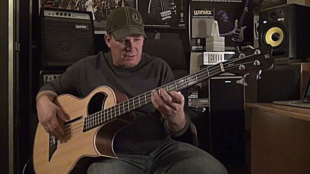 Acoustic Bass Guitar "Nectarine" by Andy Irvine смотреть онлайн