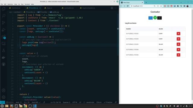 React - Context смотреть онлайн