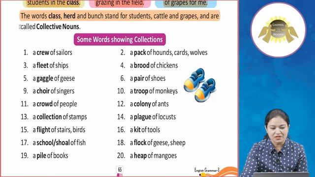 Ch 20 | Gabriel Books | Grammar | Class 3 | Words showing Collection | For children смотреть онлайн