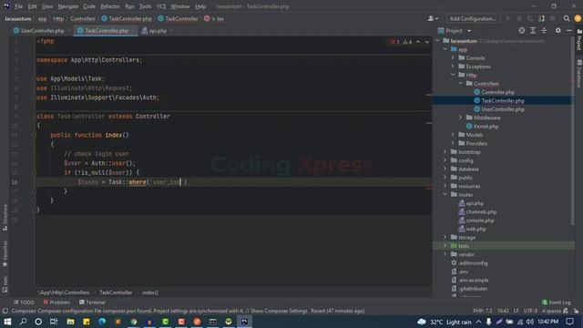Laravel Sanctum API Tutorial | Create RESTful APIs in Laravel 8 Using Sanctum Auth | Coding Xpress смотреть онлайн