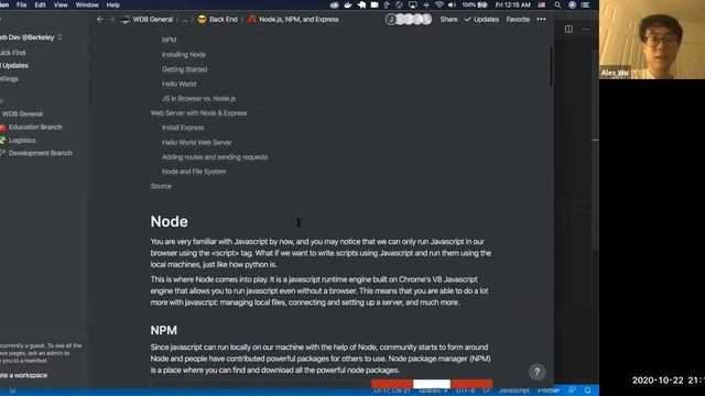 Node.js, NPM, and Express | Backend Lecture 6 смотреть онлайн