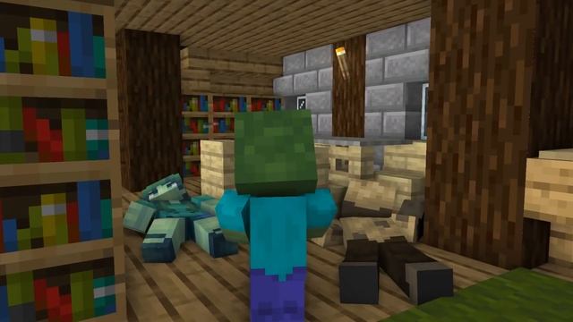 Monster School : Love Curse Lucky Wheel Challenge - Minecraft Animation смотреть онлайн