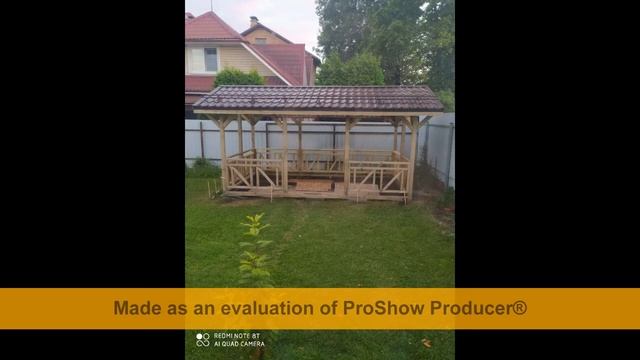 Беседка своими руками. смотреть онлайн