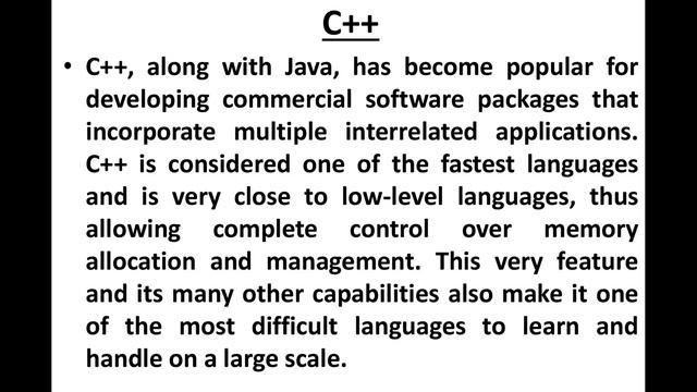 Introduction of Computer Languages смотреть онлайн