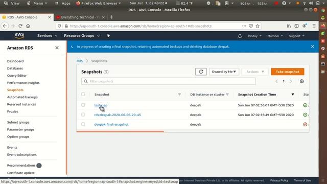 Database Restore || database Replica || Sharing snapshot || AWS || RDS || Replica || Restoration смотреть онлайн