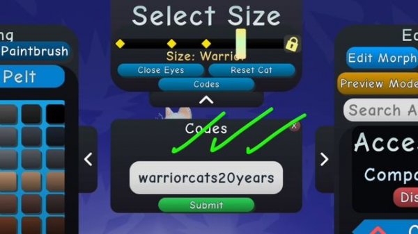 ⚠️Working⚠️WARRIOR CATS ULTIMATE EDITION CODES - WARRIOR CATS CODES - WCUE CODES