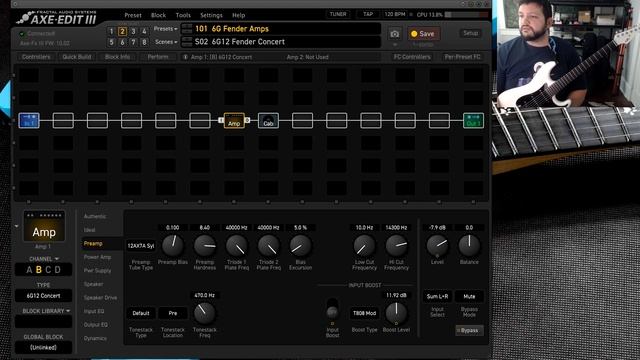 Amps of the Axe FX III: Fender 6Gs смотреть онлайн