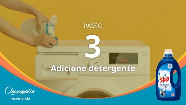 Como usar a máquina de lavar roupa passo a passo | Cleanipedia смотреть онлайн