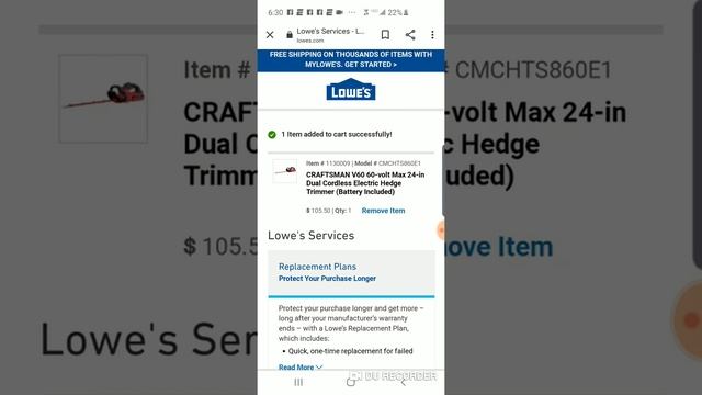 Craftsman V60 Cordless Hedge Trimmer Kit $100 ? смотреть онлайн