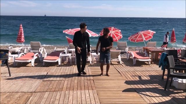 Самая Зажигательная Лезгинка Салам Алейкум Братьям В Анталии 2019 ALISHKA ELCHIN (Golden Sand Beach