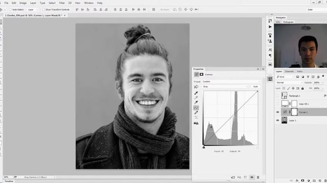 Adobe Photoshop часть 5.1 Charles и Curves смотреть онлайн