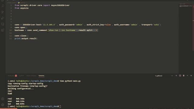 Scrapli | NetDevOps #12 смотреть онлайн