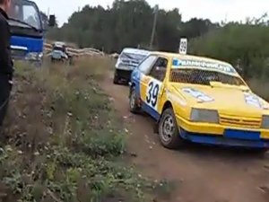 Автокросс г.Златоуст .трасса тарелка я №39 , первый заезд- 1 место