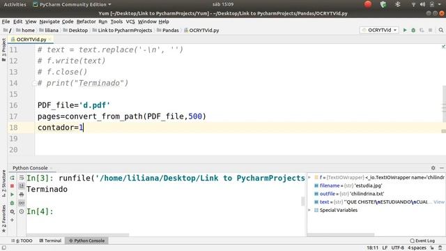 ?️ ¿Cómo extraer texto de imágenes? | Python-tesseract | PDF2IMAGE | OCR | Python смотреть онлайн