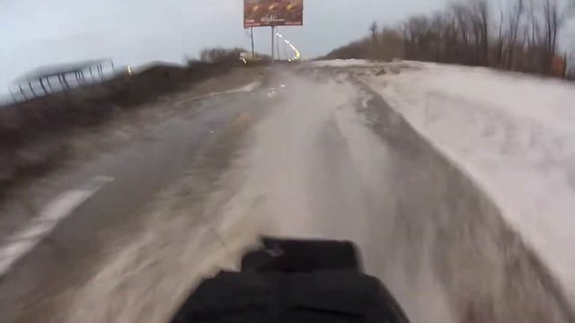 На снегоход по воде смотреть онлайн