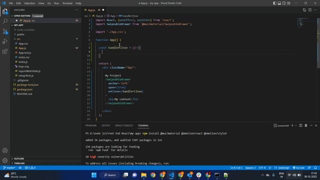 React Js Part 14, Material UI components смотреть онлайн