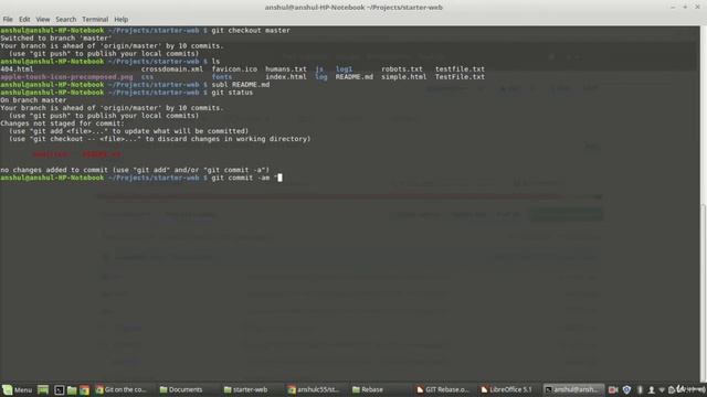 2 GIT Rebase Example смотреть онлайн