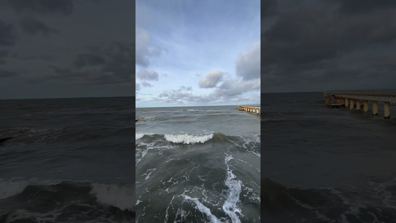 Балтийское море 24.12.2023 / Зеленоградск смотреть онлайн