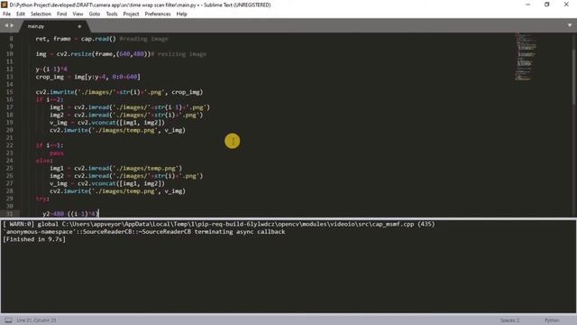 How To Make Time Wrap Scan Filter Of Instagram Using Python смотреть онлайн
