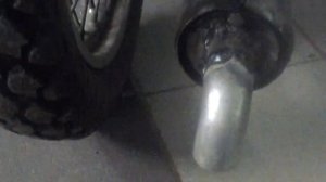 Мото иж устанавка самодельной заглушки в глушитель.(2)