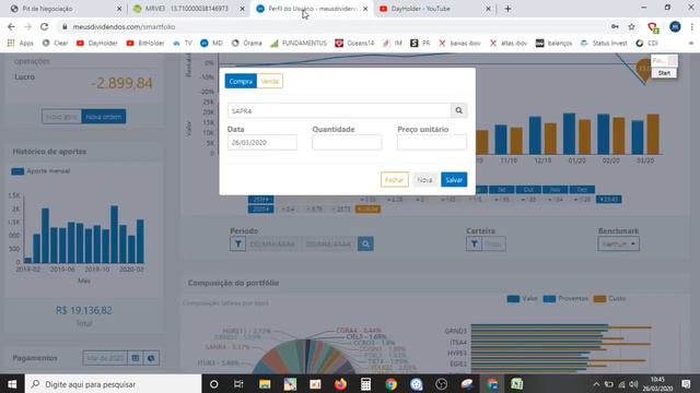 Comprando 3 AÇÔES, grana nova na corretora!! смотреть онлайн