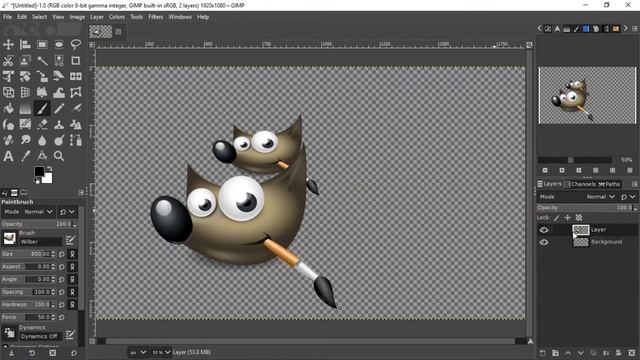 Create GIMP Logo in Gimp in Tamil смотреть онлайн