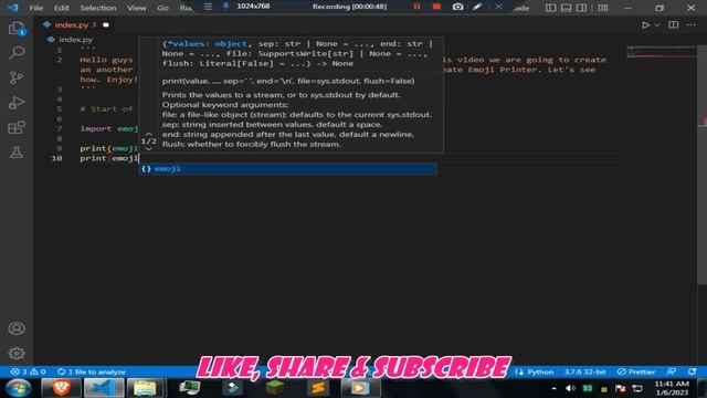 Emoji | Dealing with Emoji | Python Tutorial смотреть онлайн
