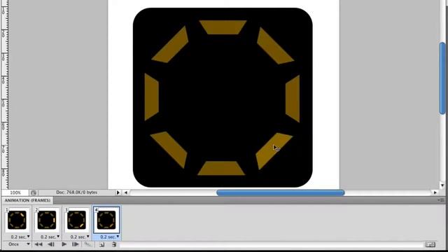 Adobe Photoshop: Loading Animation GIF (HD) смотреть онлайн