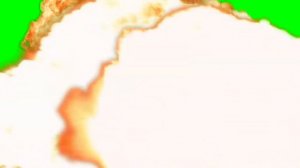 Футаж взрыв на зеленом фоне