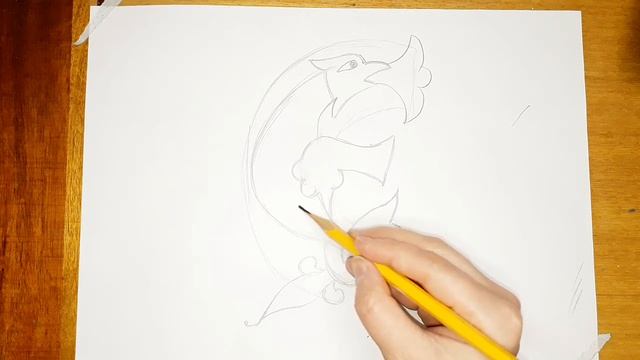 Рисунок. Древнерусский орнамент "Буквица" смотреть онлайн