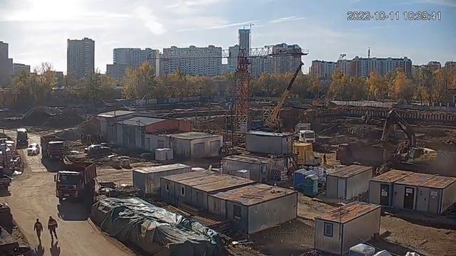 ПИК Кольская 8 ( камера 1 ) таймлапс с 08-10-2022 по 14-10-2022 смотреть онлайн