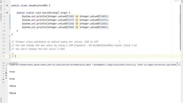 Java Puzzler 002 | Are these Integer object references same or not? смотреть онлайн