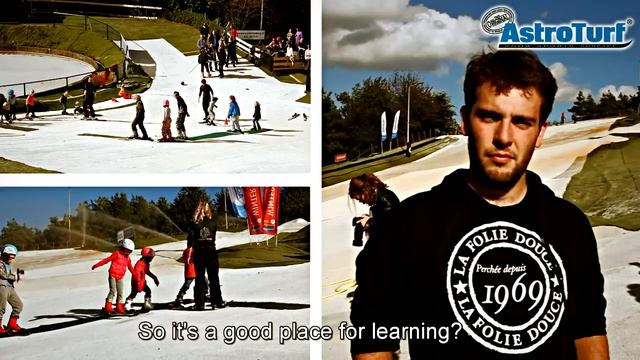 AstroTurf летнее покрытие для лыж смотреть онлайн