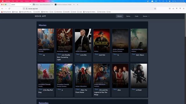 Laravel Livewire Tutorial Create Movie Website #44 Design Movie Card смотреть онлайн