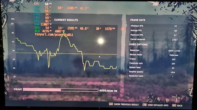 Gigabyte Nvidia GTX 1070 8GB Gaming G1, Intel Core i5 6600k - Far Cry New Dawn Benchmark @ Ultra, 4 смотреть онлайн