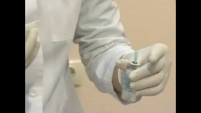 Разведение и набор в шприц антибиотиков