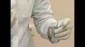 Разведение и набор в шприц антибиотиков