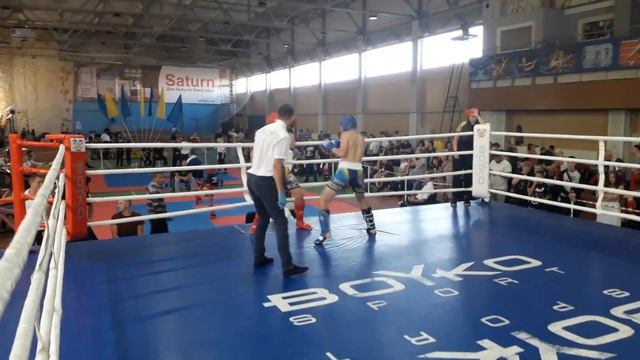 Babiy vs Skoryna 75kg low-kick "Кубок Украины по кикбоксингу WAKO" г.Черкассы смотреть онлайн