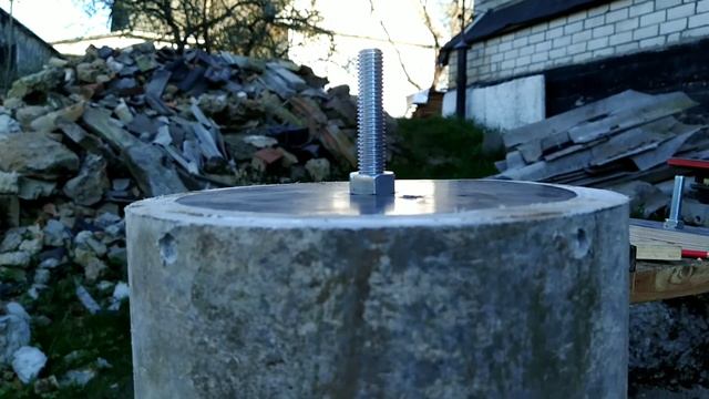 Садовый каток из асбестоцементной трубы. (Видео обновлено.)