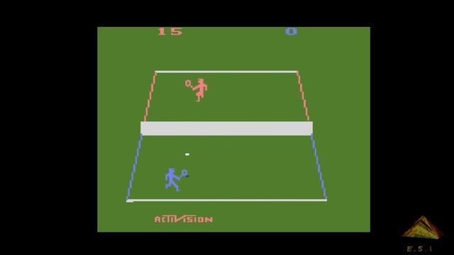 Jogo Tennis 1981 de Atari 2600 Tudo sobre o jogo dicas curiosidades documentário completo inédito смотреть онлайн