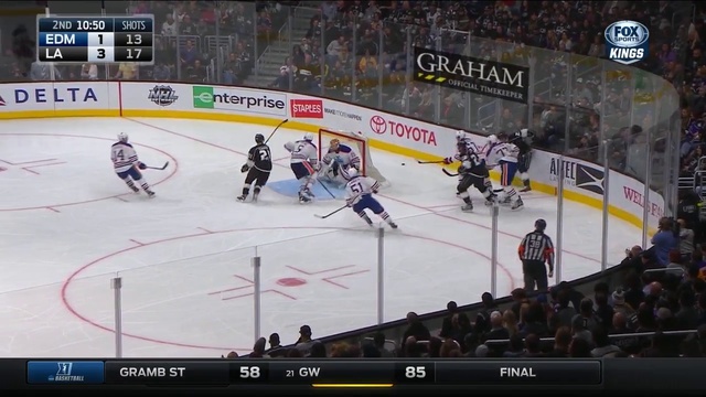 NHL . Edmonton Oilers - Los Angeles Kings. 2 тайм . 14.11.2015. НХЛ смотреть онлайн