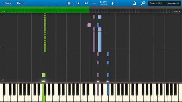 Mega Man 2 - Woodman (Synthesia) смотреть онлайн