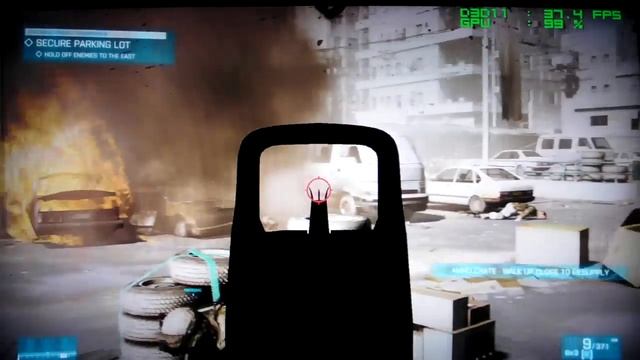 BATTLEFIELD 3 DX11 CUSTOM ULTRA 1920X1080 NVIDIA GTX 460 1GB @850MHz Phenom II X4 @3.5GHz смотреть онлайн