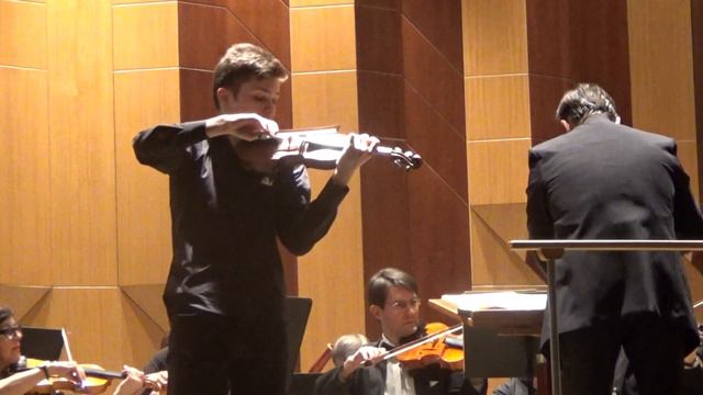 Daniil Avdeev plays Tchaikovsky violin concerto 2 and 3 movements смотреть онлайн