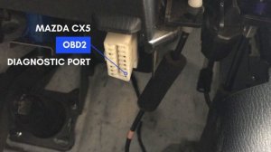 MAZDA CX5 - OBD2 DIAGNOSTIC PORT