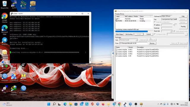 How to Netinstall OLD Mikrotik RB450 смотреть онлайн